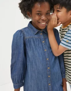 Girls FatFace View All|Denim Shirt Dress