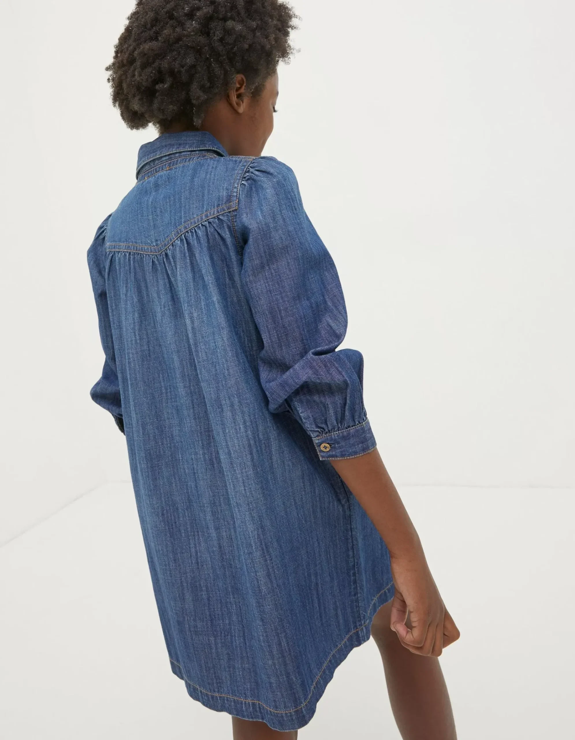 Girls FatFace View All|Denim Shirt Dress