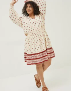 Women FatFace Dresses|Devin Bandana Dress