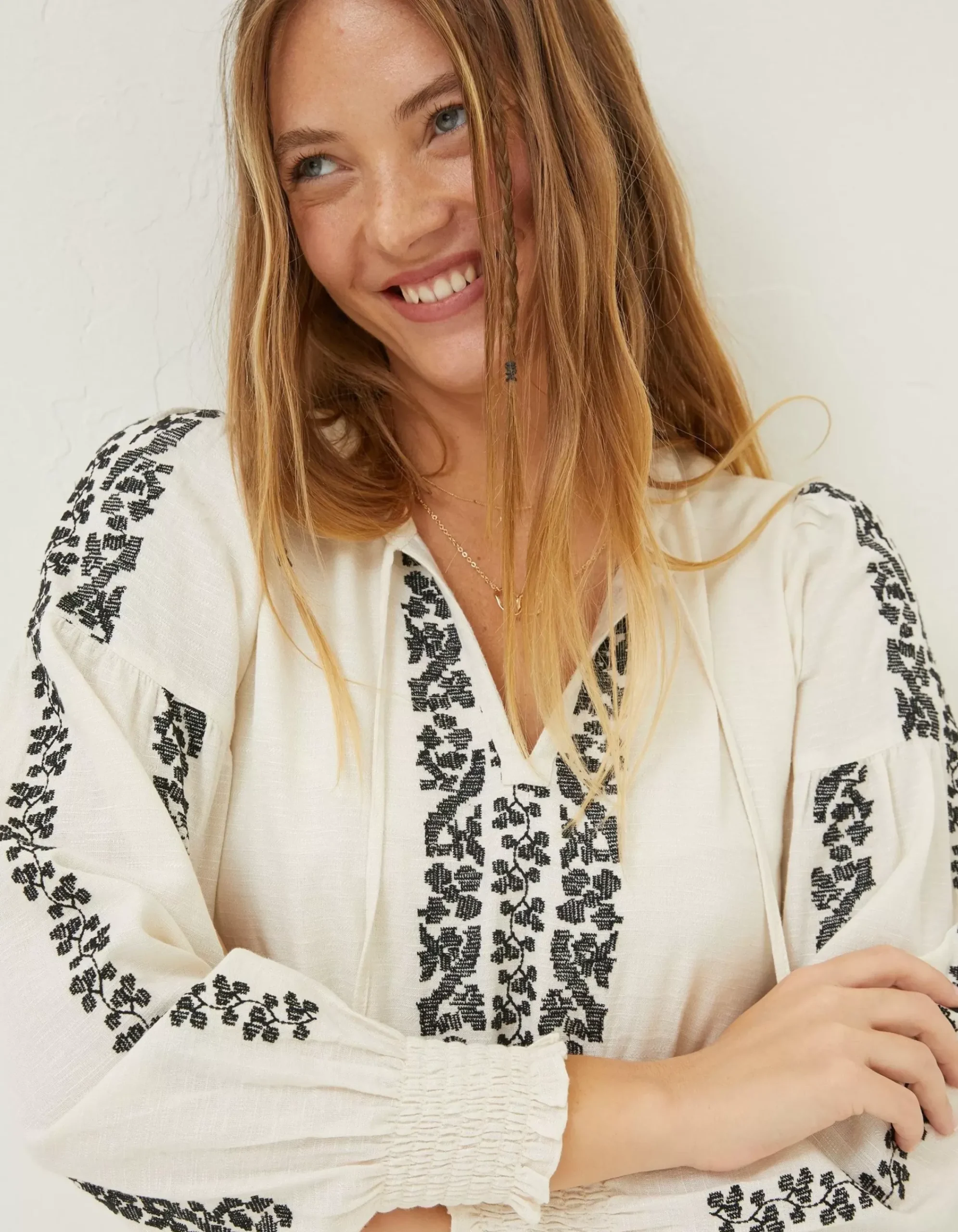 Women FatFace Dresses|Devin Embroidered Dress