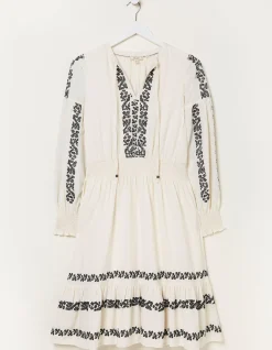 Women FatFace Dresses|Devin Embroidered Dress