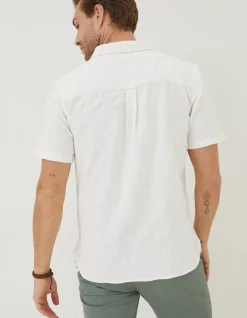 Men FatFace Shirts|Dimson Textured Shirt