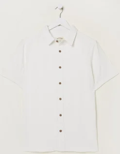 Men FatFace Shirts|Dimson Textured Shirt