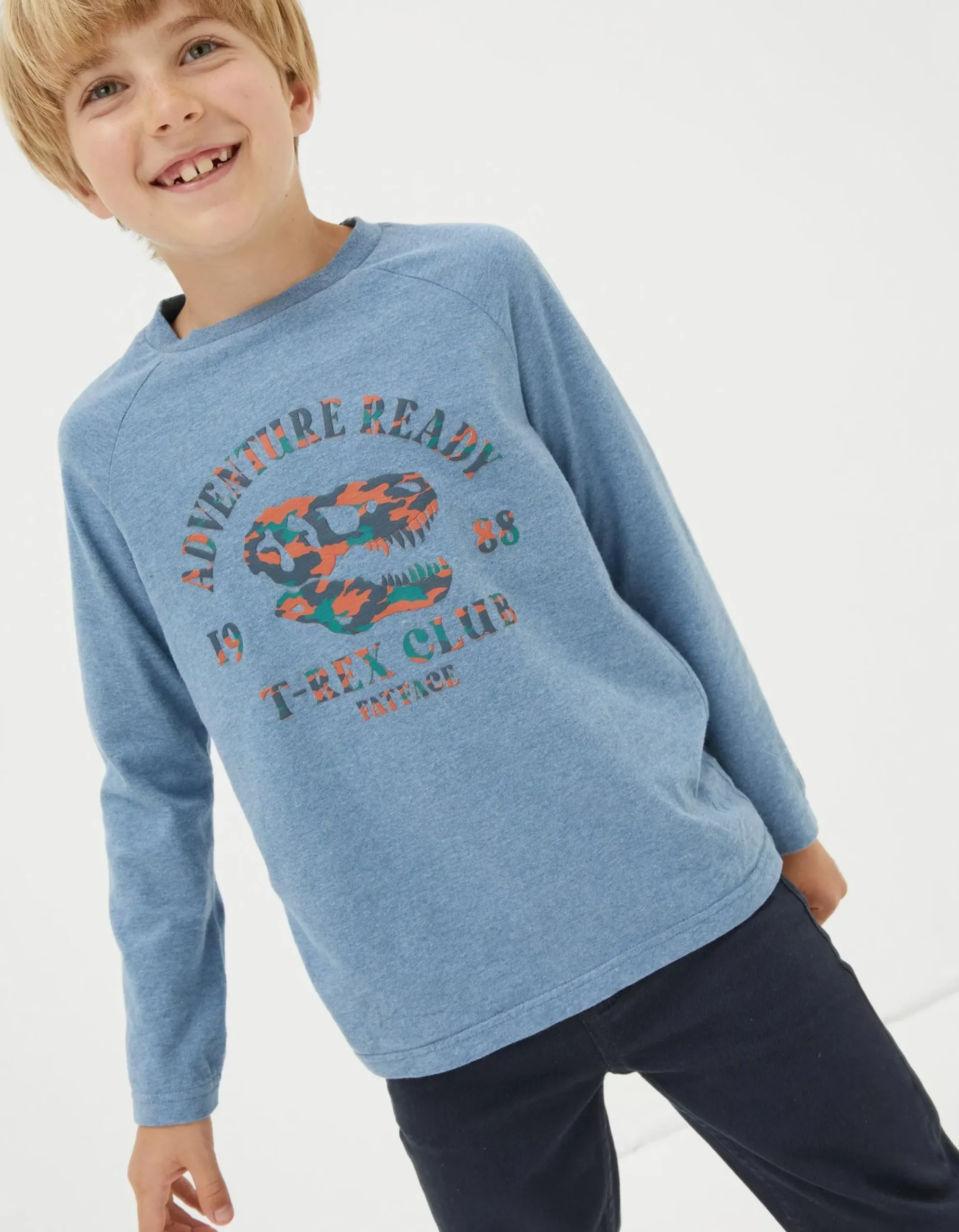Boys FatFace View All|Dinosaur Graphic T-Shirt
