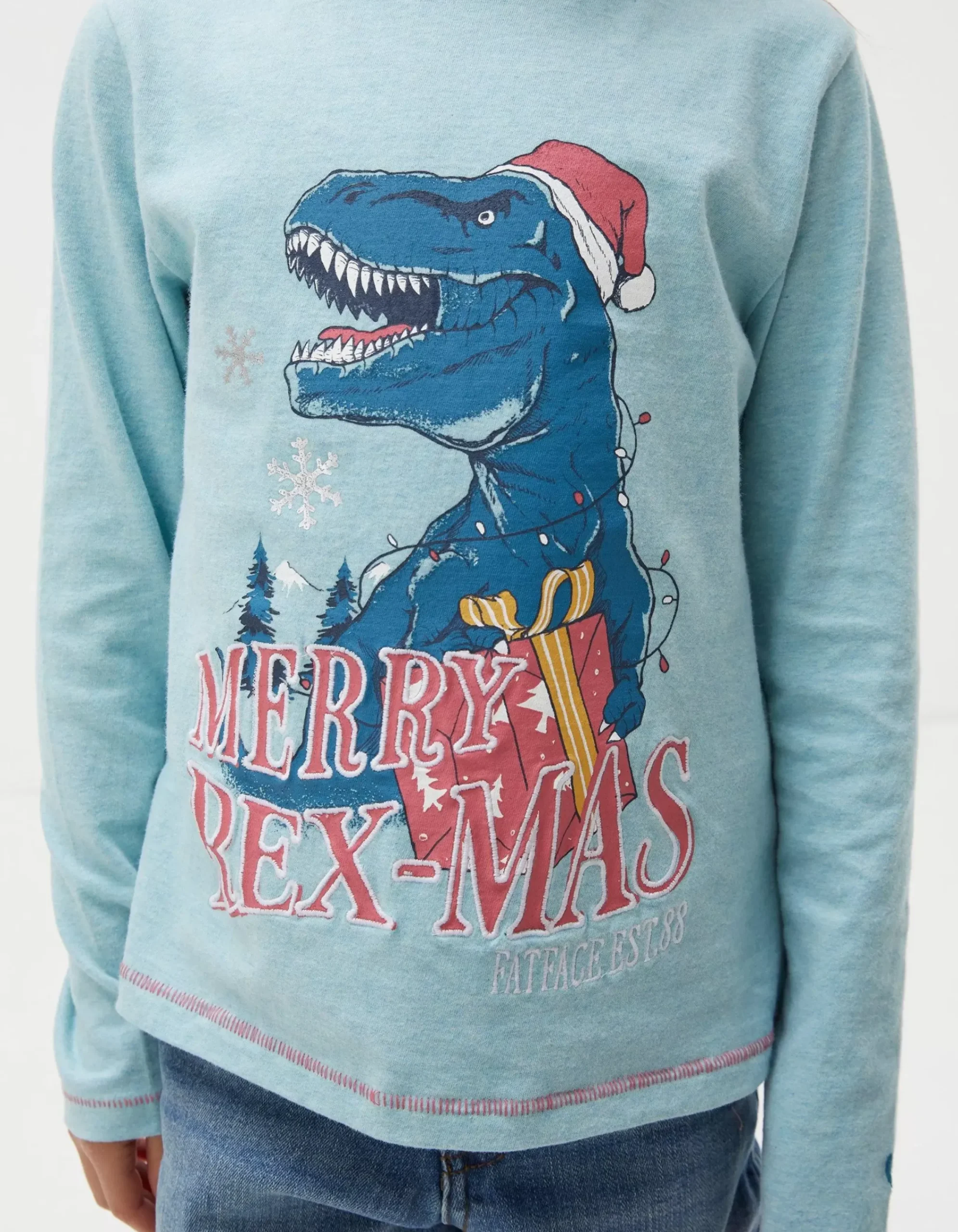 Girls FatFace View All|Dinosaur Graphic T-Shirt