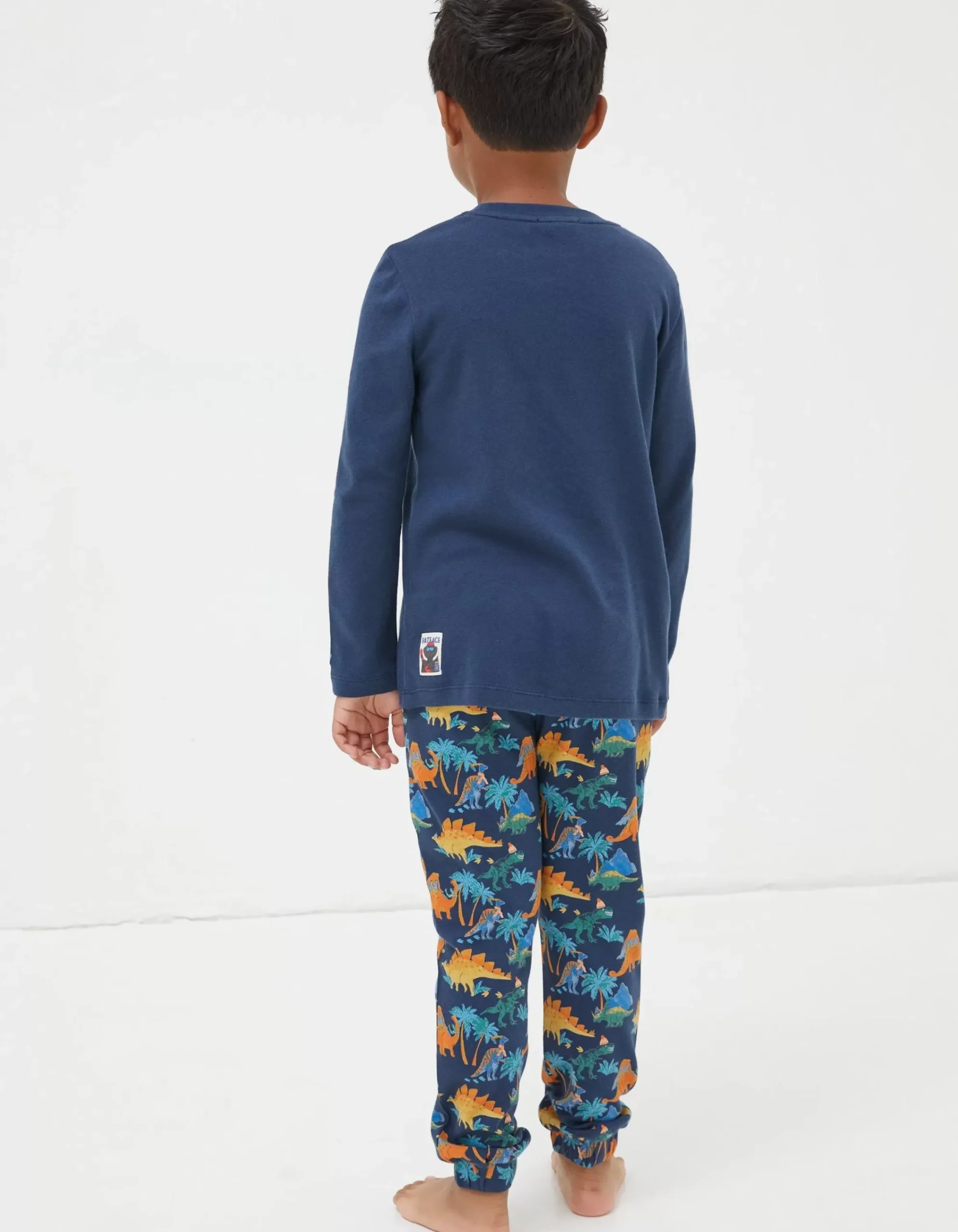 Boys FatFace View All|Dinosaur Jersey Pyjama Set