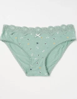 Women FatFace View All|Ditsy Bee Mini Knickers