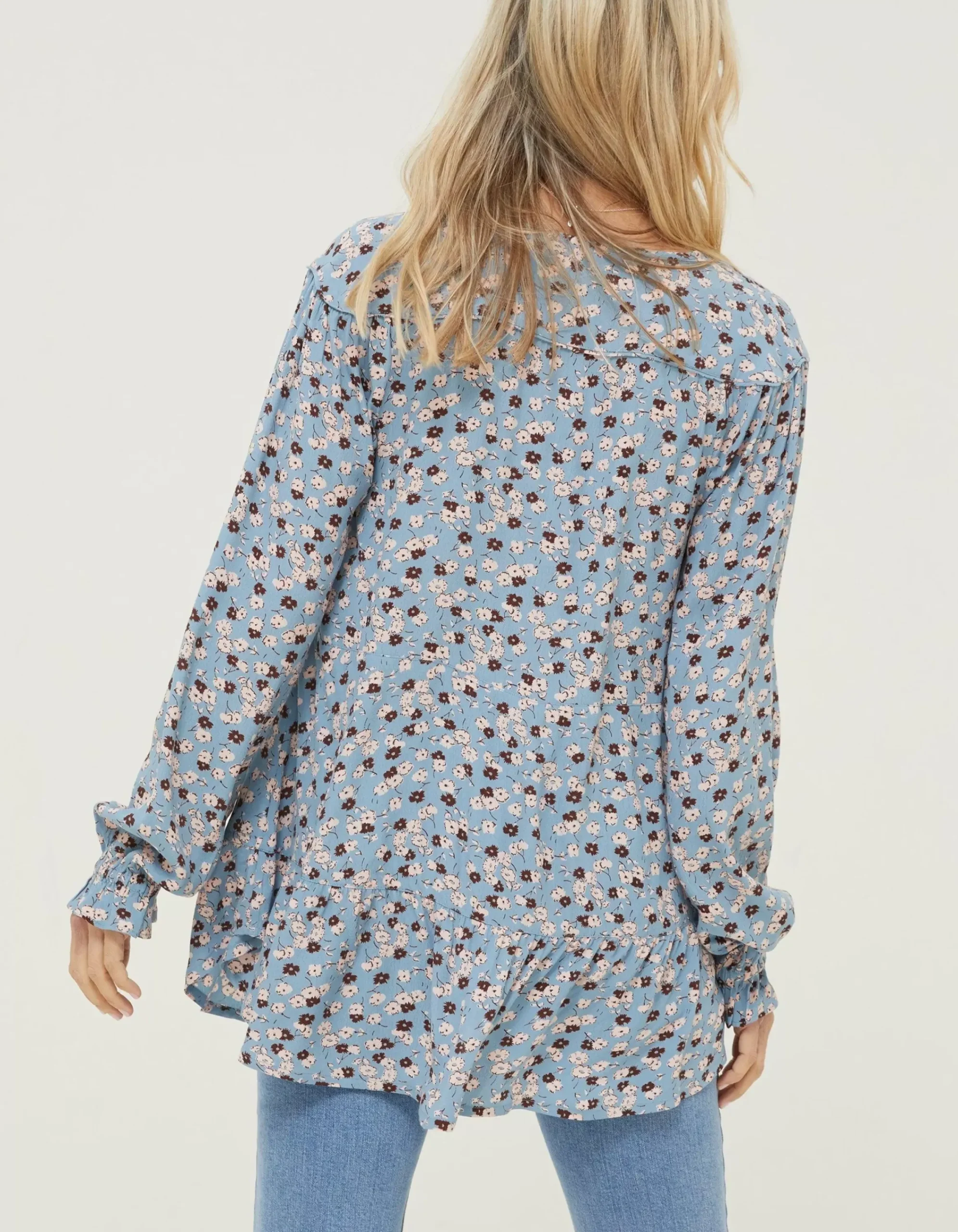 Women FatFace Shirts & Blouses|Dylan Tonal Longline Blouse