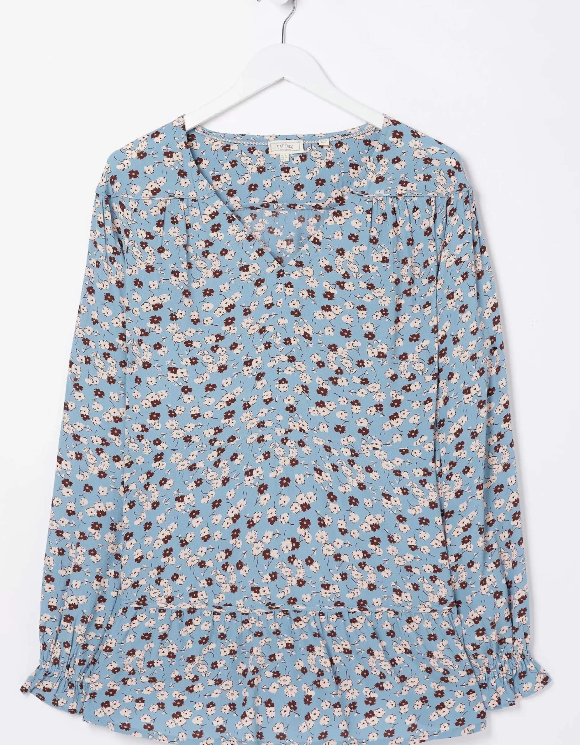 Women FatFace Shirts & Blouses|Dylan Tonal Longline Blouse