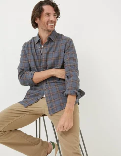 Men FatFace Shirts|Earley Check Shirt