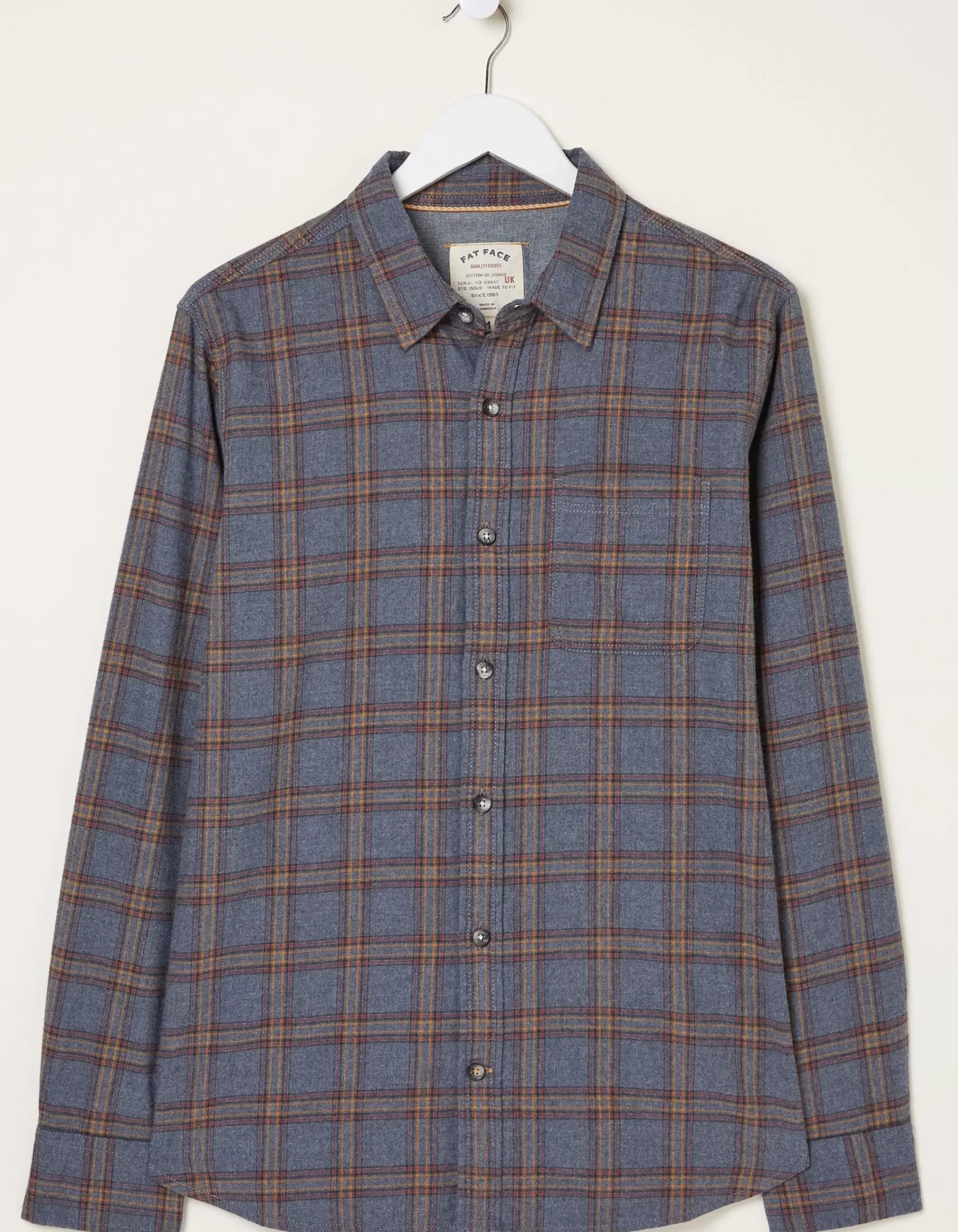 Men FatFace Shirts|Earley Check Shirt