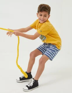 Boys FatFace View All|Eddie Stripe Sweat Shorts