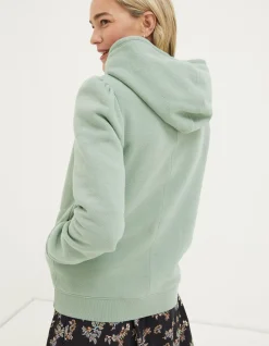 Women FatFace Sweatshirts & Hoodies|Edie Textured Overhead Hoodie