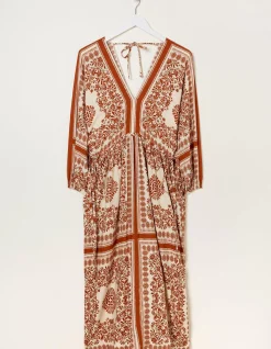 Women FatFace Dresses|Effie Bandana Midi Dress