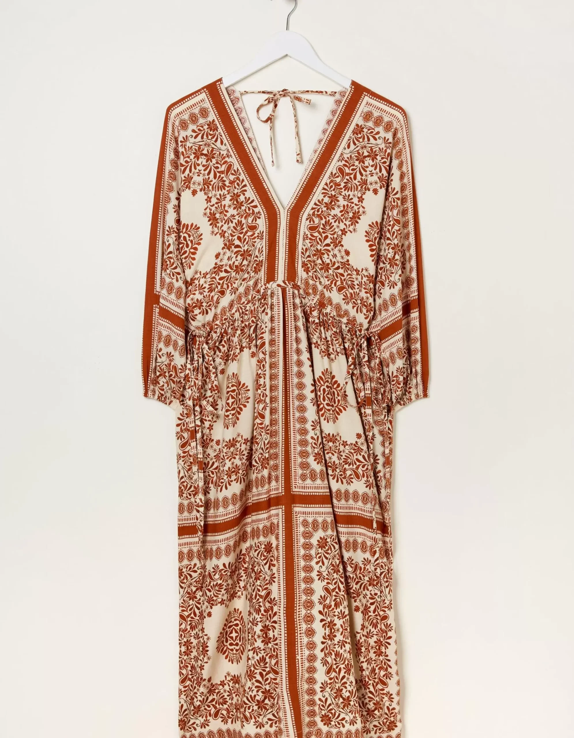 Women FatFace Dresses|Effie Bandana Midi Dress