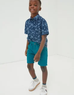Boys FatFace View All|Elias Flat Front Shorts