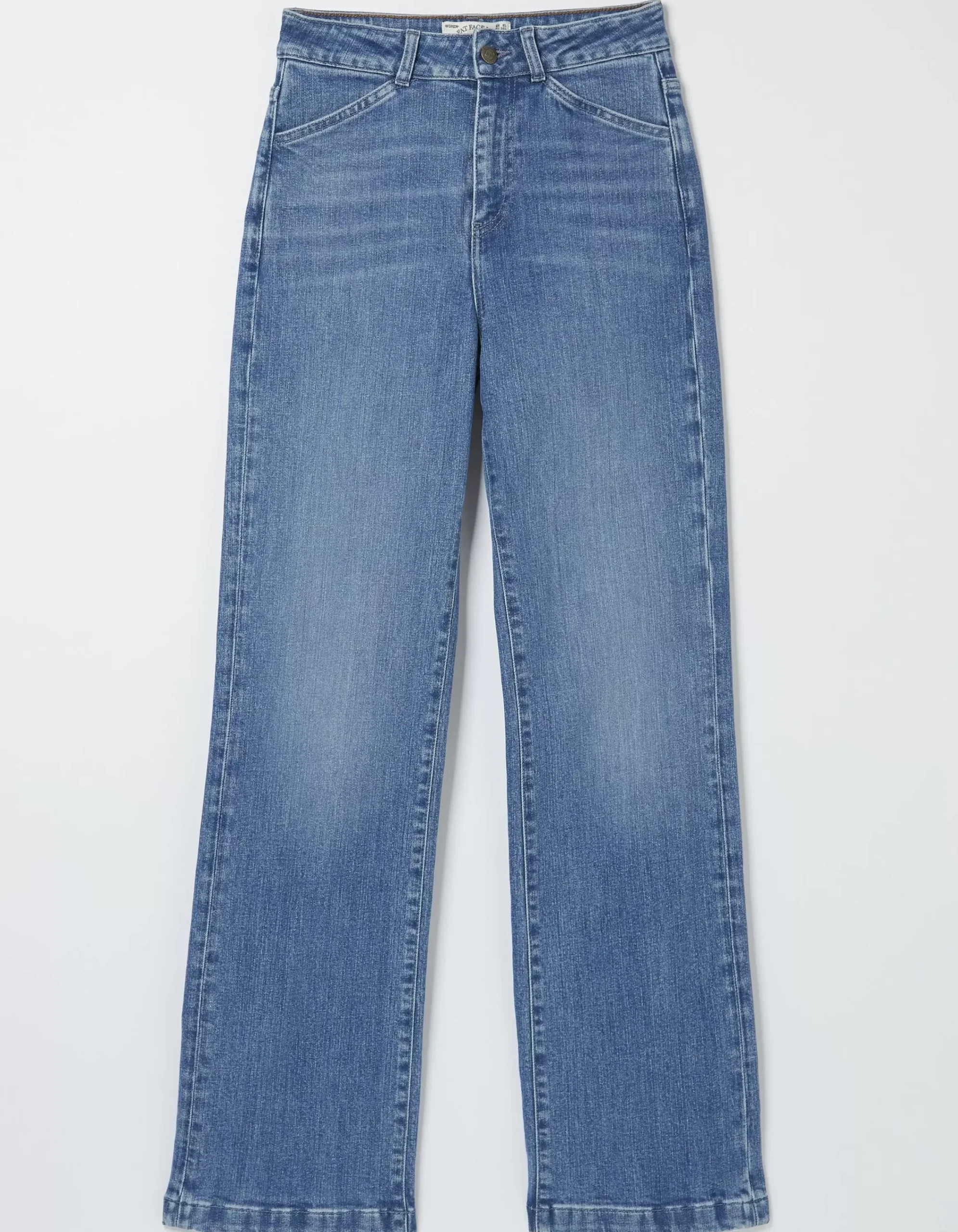Women FatFace Jeans & Dungarees|Elise Wide Leg Comfort Stretch Jeans