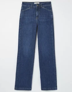 Women FatFace Jeans & Dungarees|Elise Wide Leg Comfort Stretch Jeans