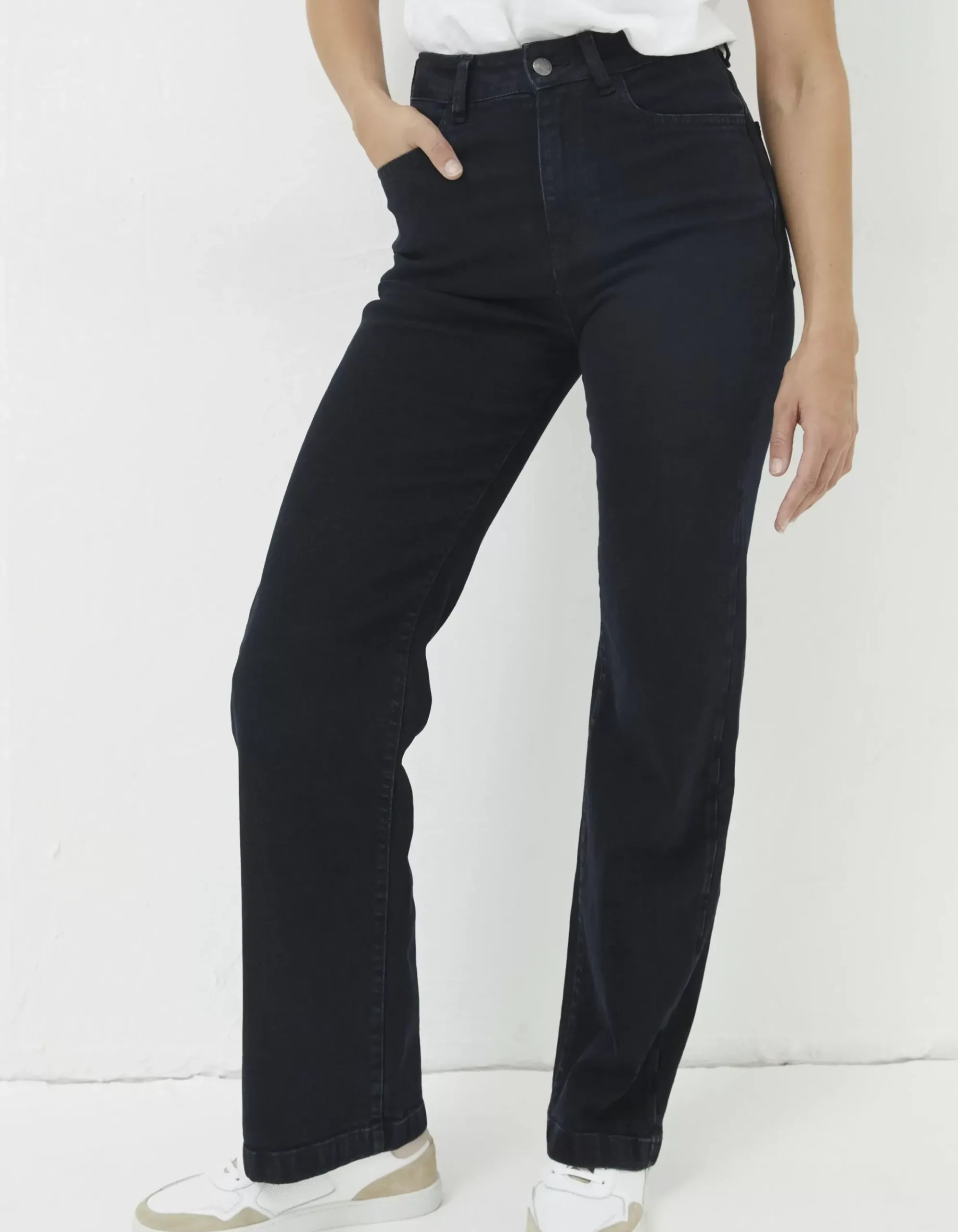 Women FatFace Jeans & Dungarees|Elise Wide Leg Jeans