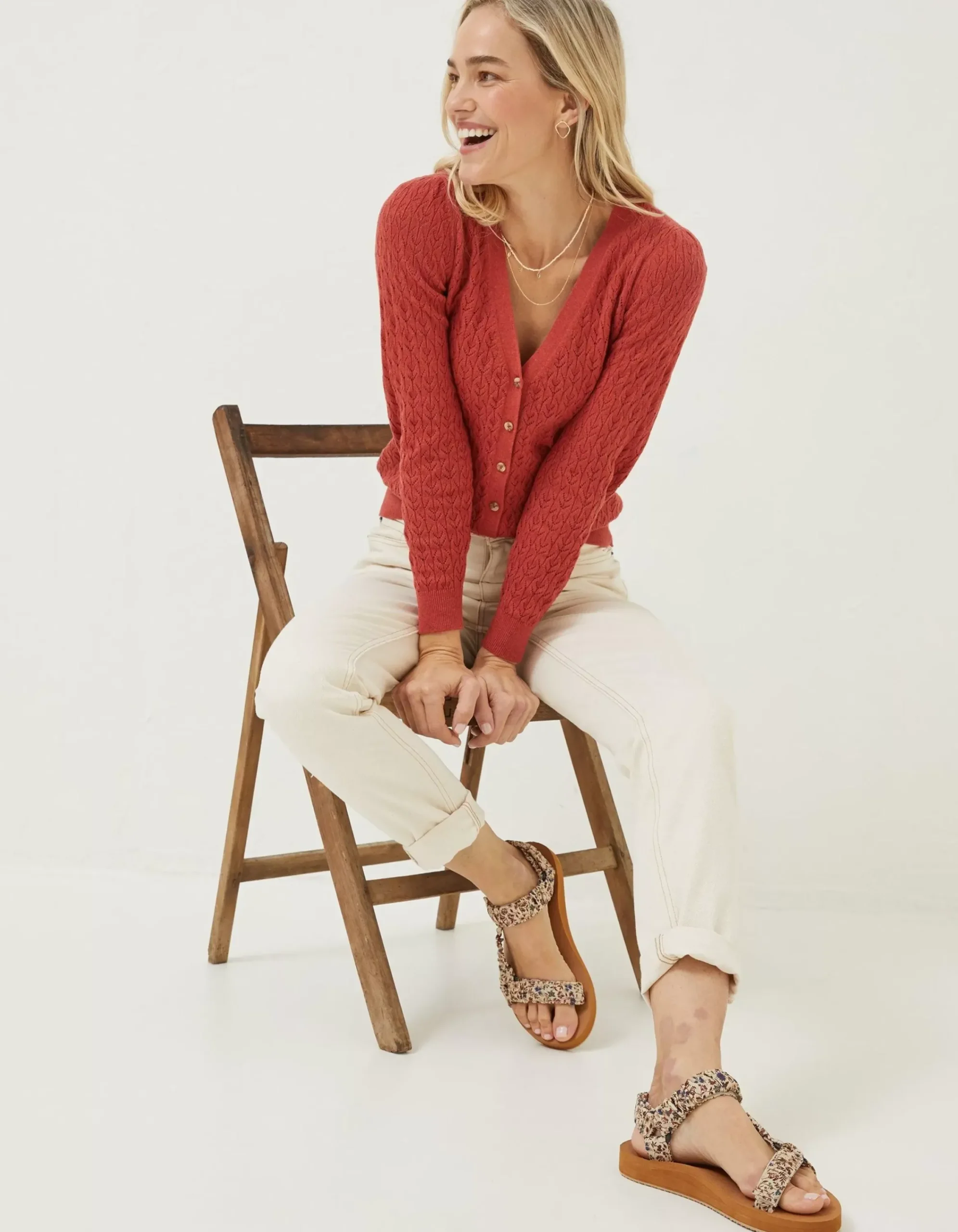 Women FatFace Knitwear|Elissa Cardigan