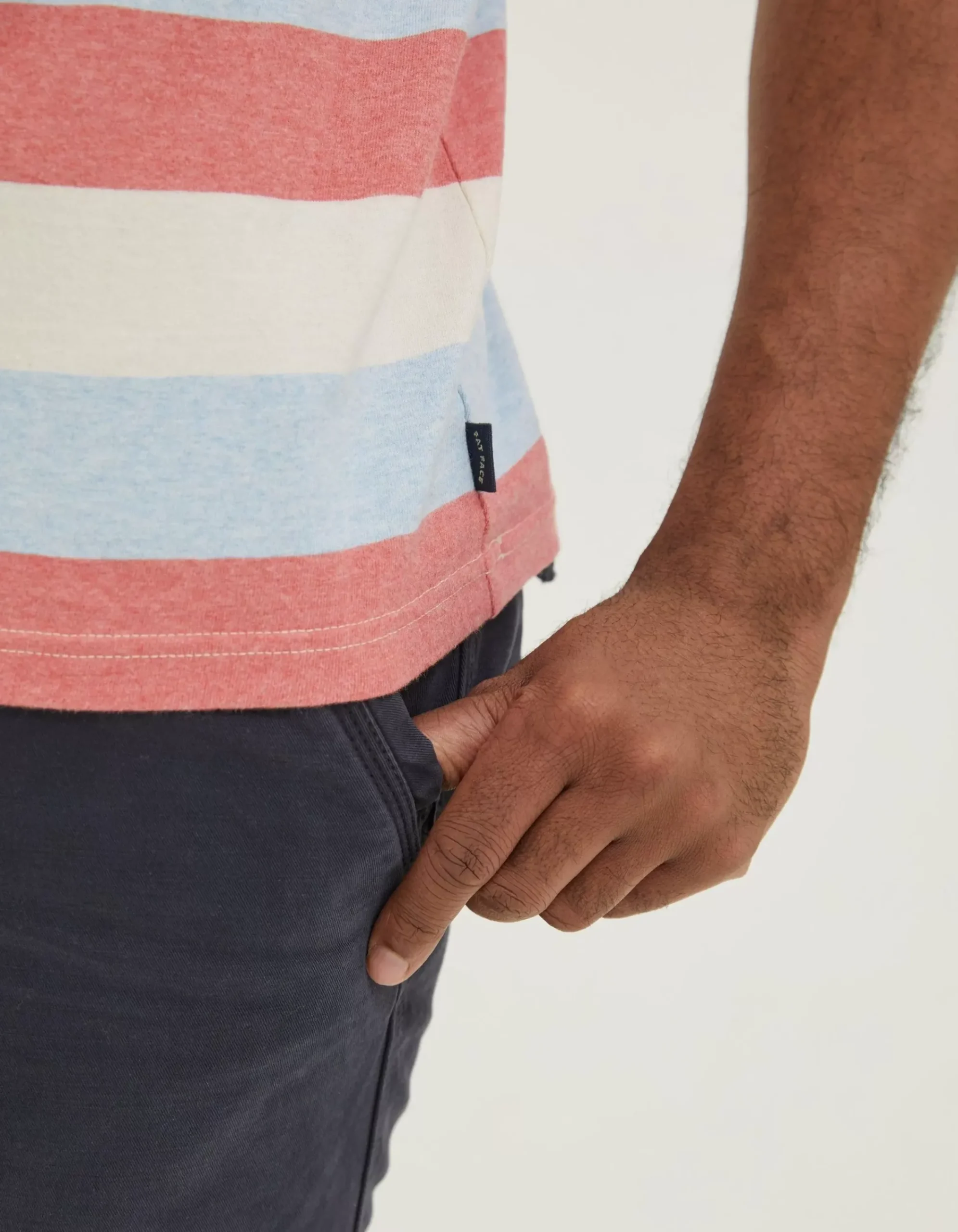 Men FatFace T-Shirts|Ellbridge Stripe T-Shirt