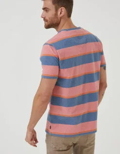 Men FatFace T-Shirts|Ellbridge Stripe T-Shirt