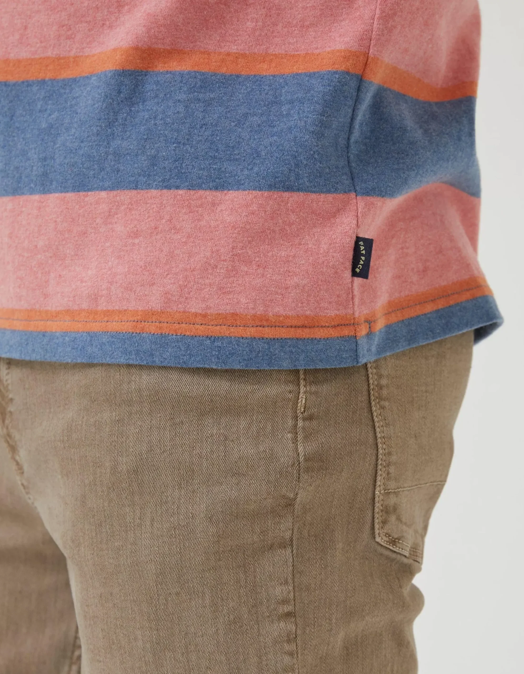 Men FatFace T-Shirts|Ellbridge Stripe T-Shirt