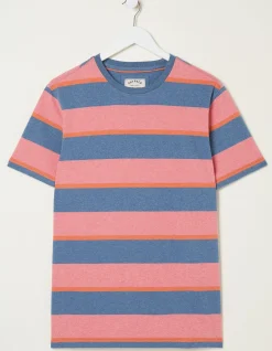 Men FatFace T-Shirts|Ellbridge Stripe T-Shirt