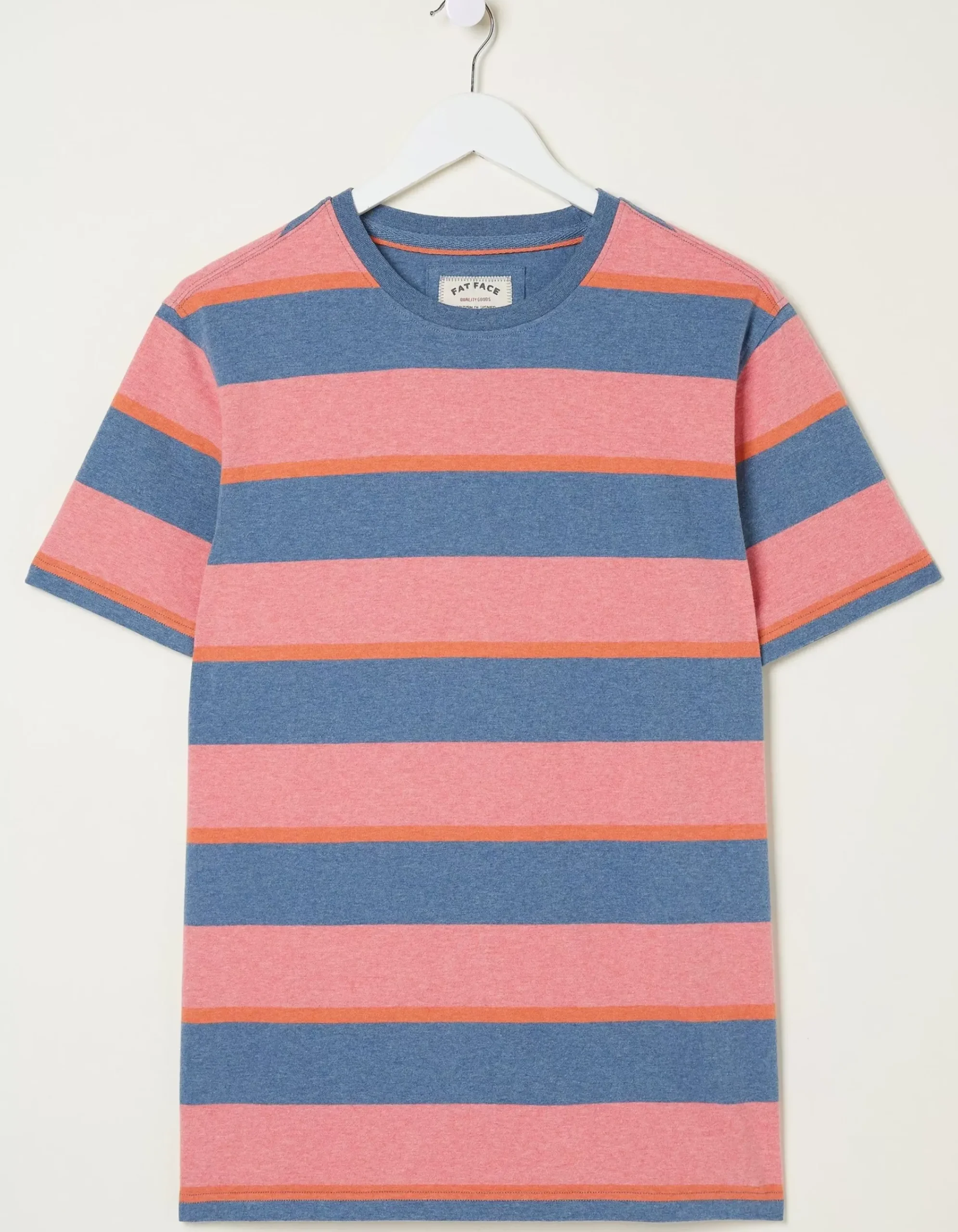 Men FatFace T-Shirts|Ellbridge Stripe T-Shirt