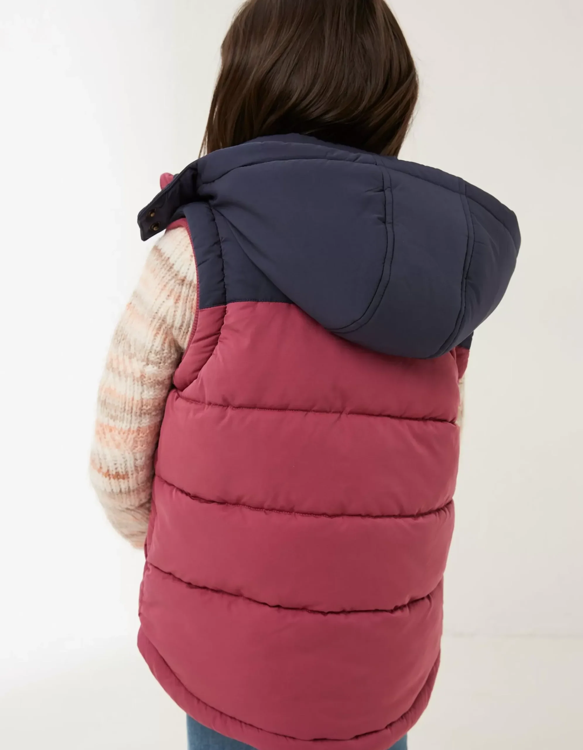 Girls FatFace View All|Ellie Colourblock Gilet