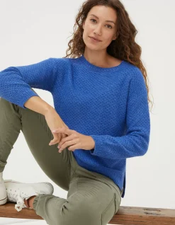 Women FatFace Knitwear|Ellie Crew Jumper