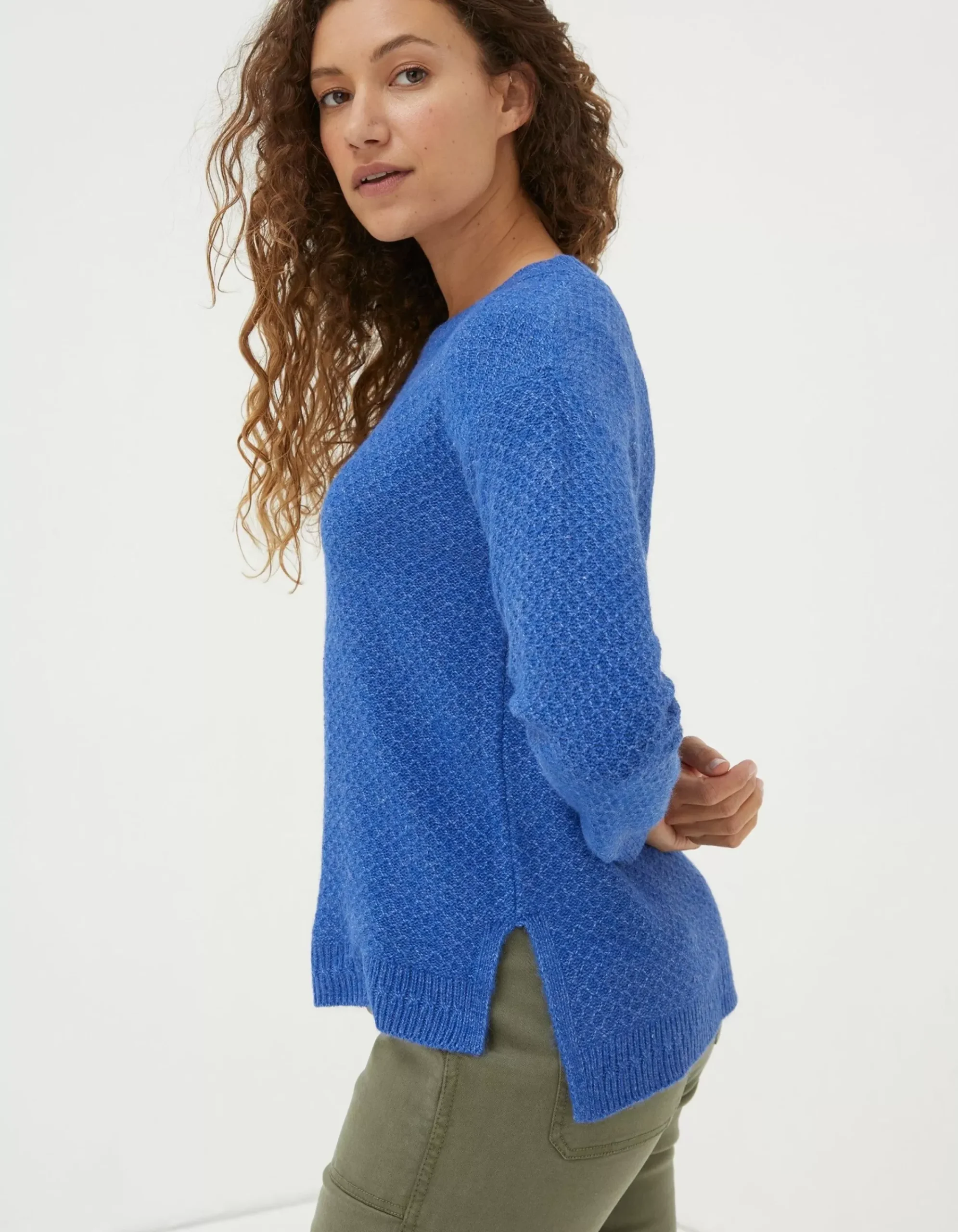 Women FatFace Knitwear|Ellie Crew Jumper