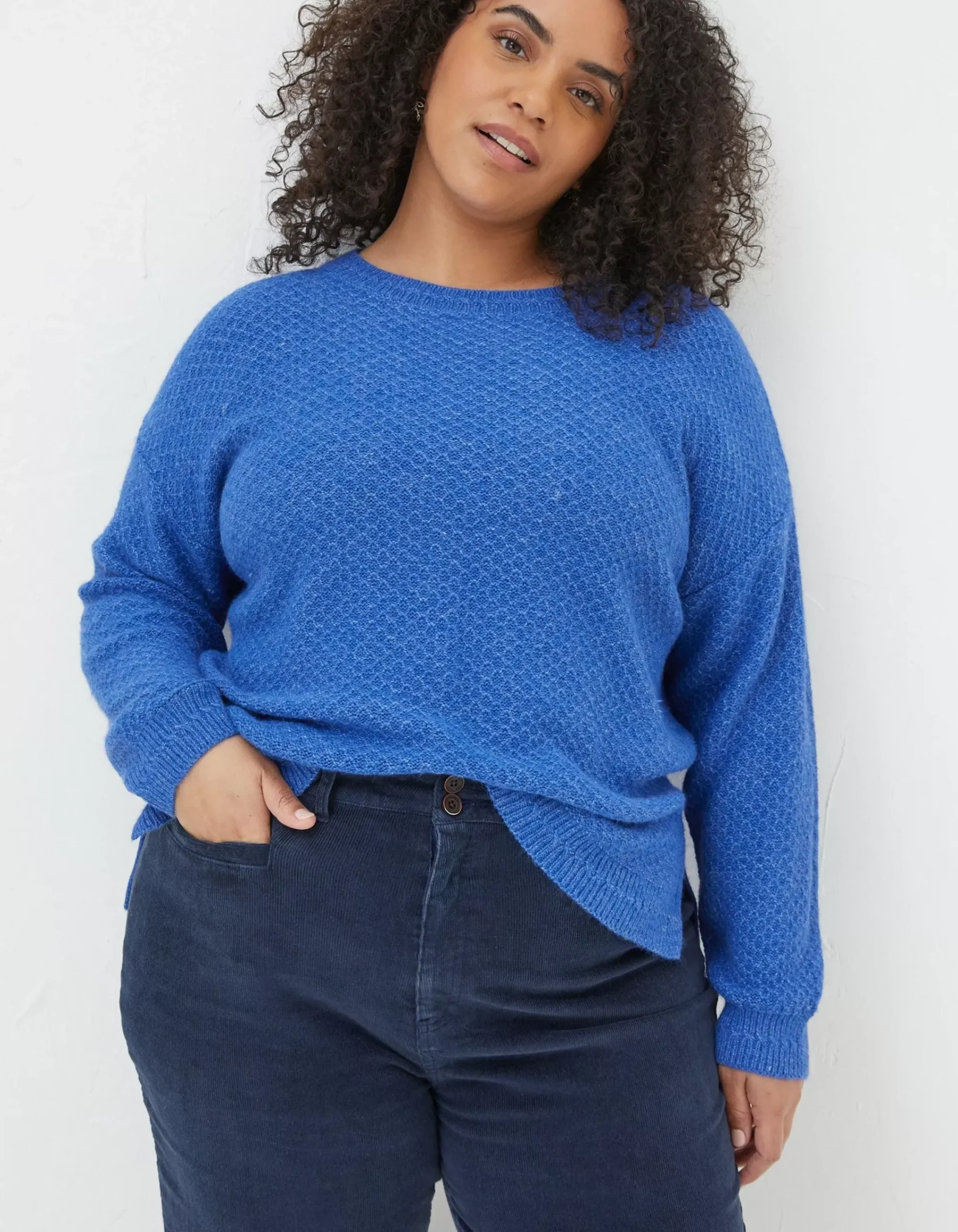 Women FatFace Knitwear|Ellie Crew Jumper