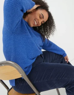 Women FatFace Knitwear|Ellie Crew Jumper