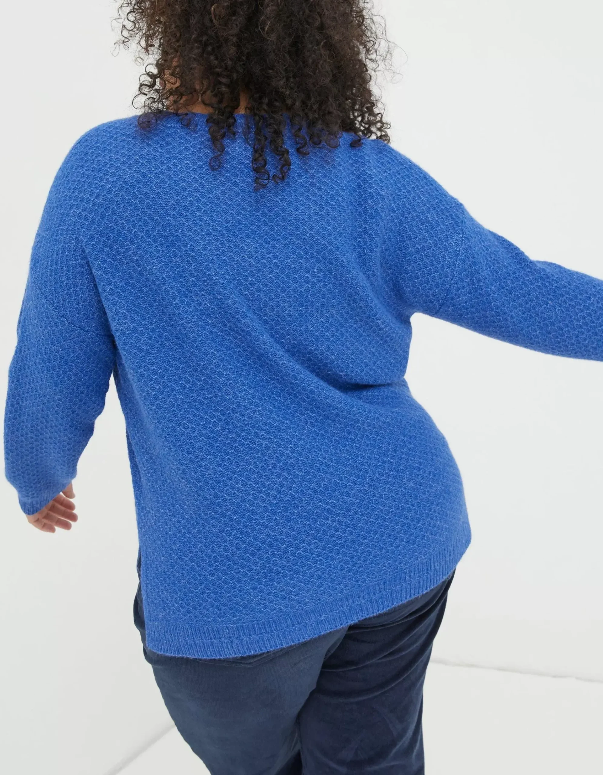Women FatFace Knitwear|Ellie Crew Jumper