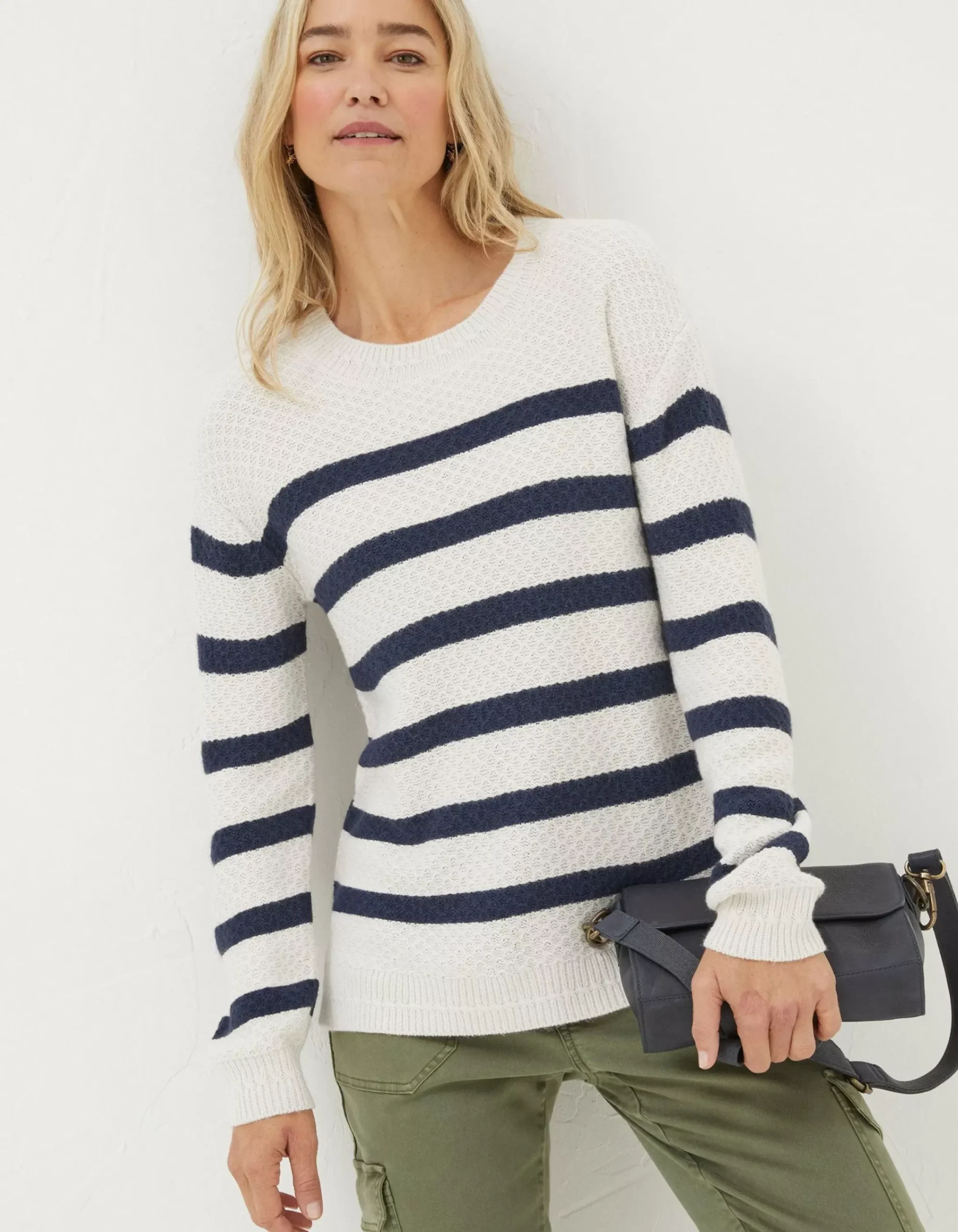 Women FatFace View All|Ellie Stripe Jumper