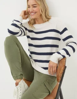 Women FatFace View All|Ellie Stripe Jumper