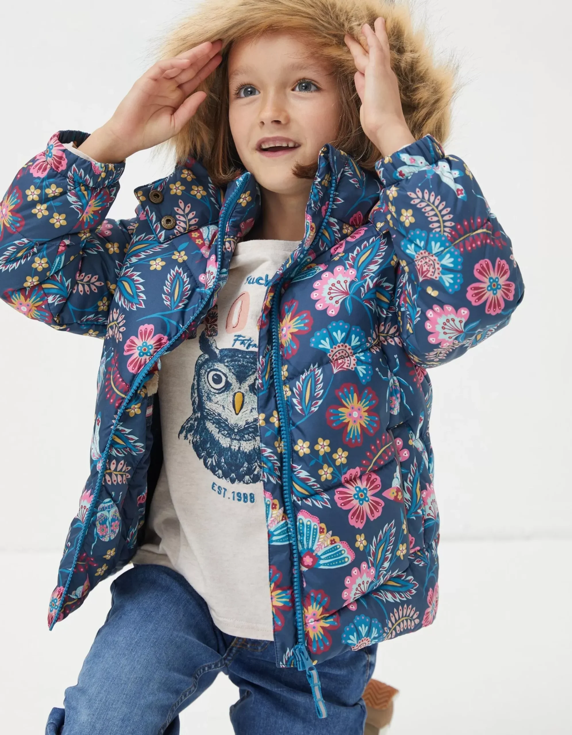 Girls FatFace View All|Elsie Padded Jacket