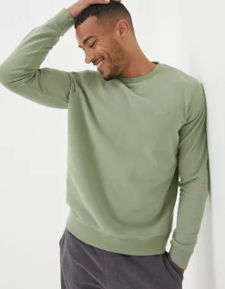 Men FatFace Sweatshirts & Hoodies|Emsworth Crew Neck Sweatshirt