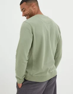 Men FatFace Sweatshirts & Hoodies|Emsworth Crew Neck Sweatshirt