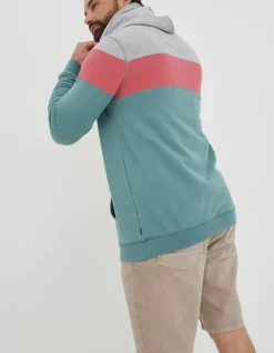 Men FatFace Sweatshirts & Hoodies|Emsworth Stripe Hoodie