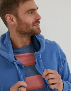 Men FatFace Sweatshirts & Hoodies|Emsworth Zip Through Hoodie
