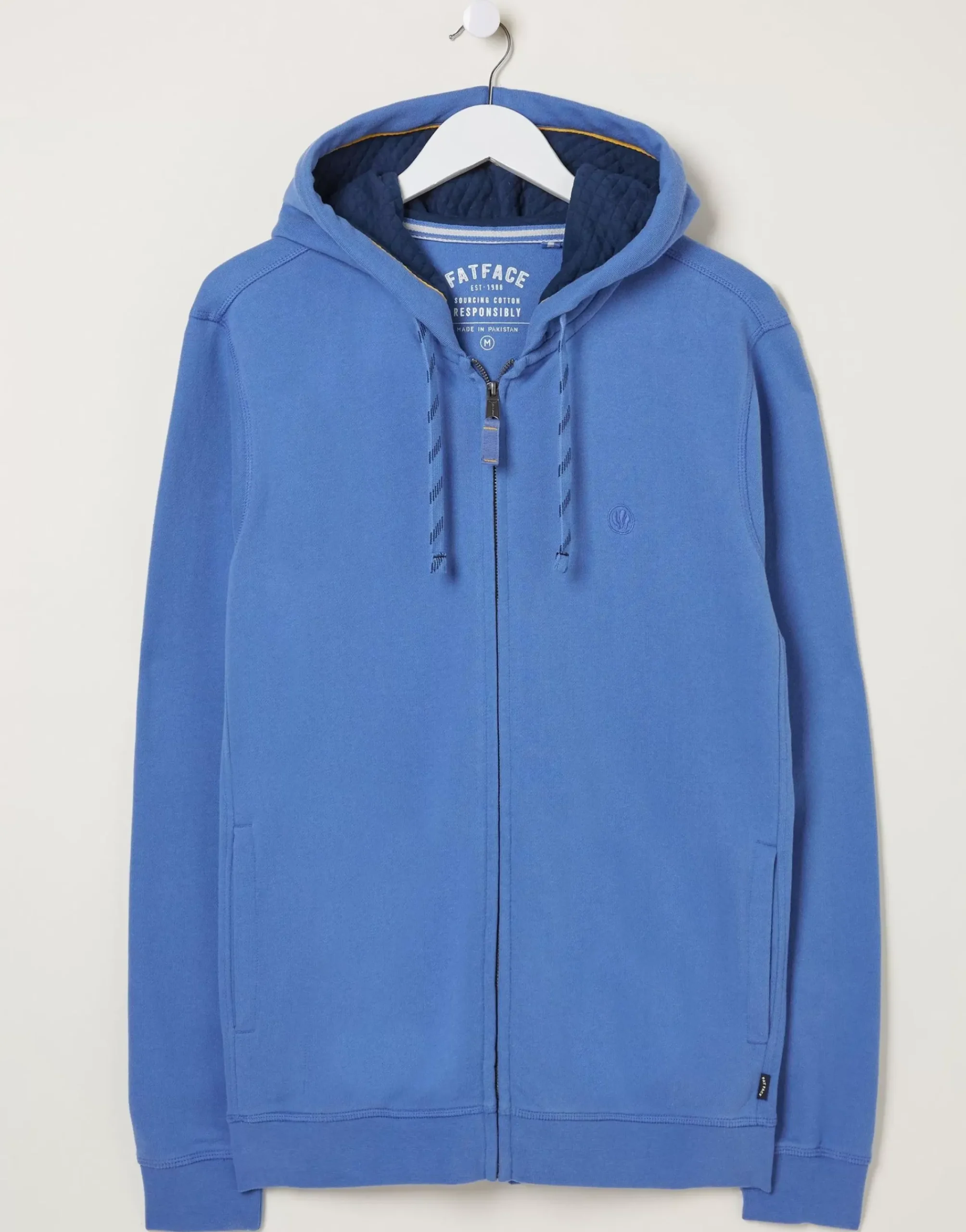 Men FatFace Sweatshirts & Hoodies|Emsworth Zip Through Hoodie