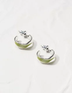 Women FatFace View All|Enamel Twist Hoops