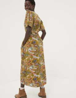 Women FatFace View All|Estelle Paisley Midi Tea Dress