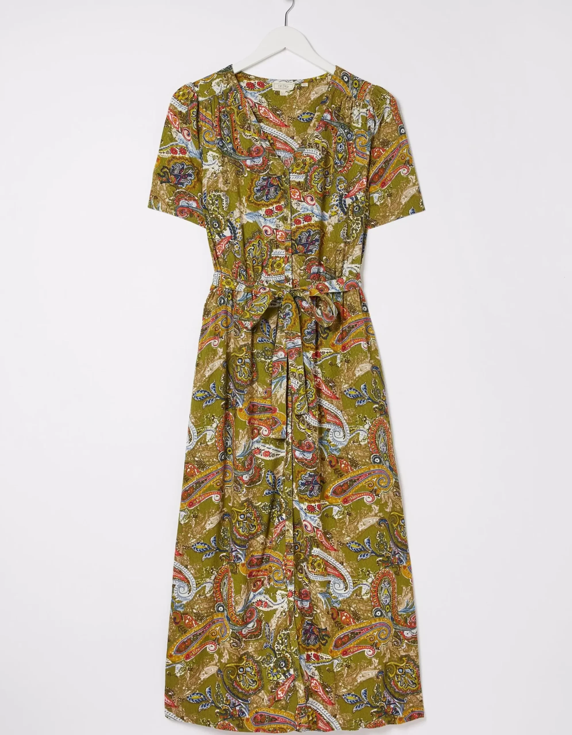 Women FatFace View All|Estelle Paisley Midi Tea Dress