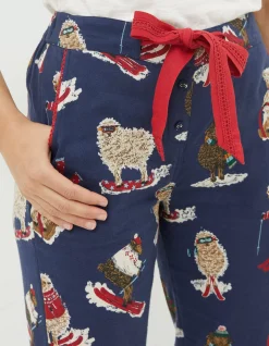 Women FatFace View All|Eva Stevie Sheep Pyjama Bottoms
