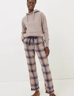 Women FatFace Nightwear & Loungewear|Eva Wildscapes Check Pyjama Bottoms