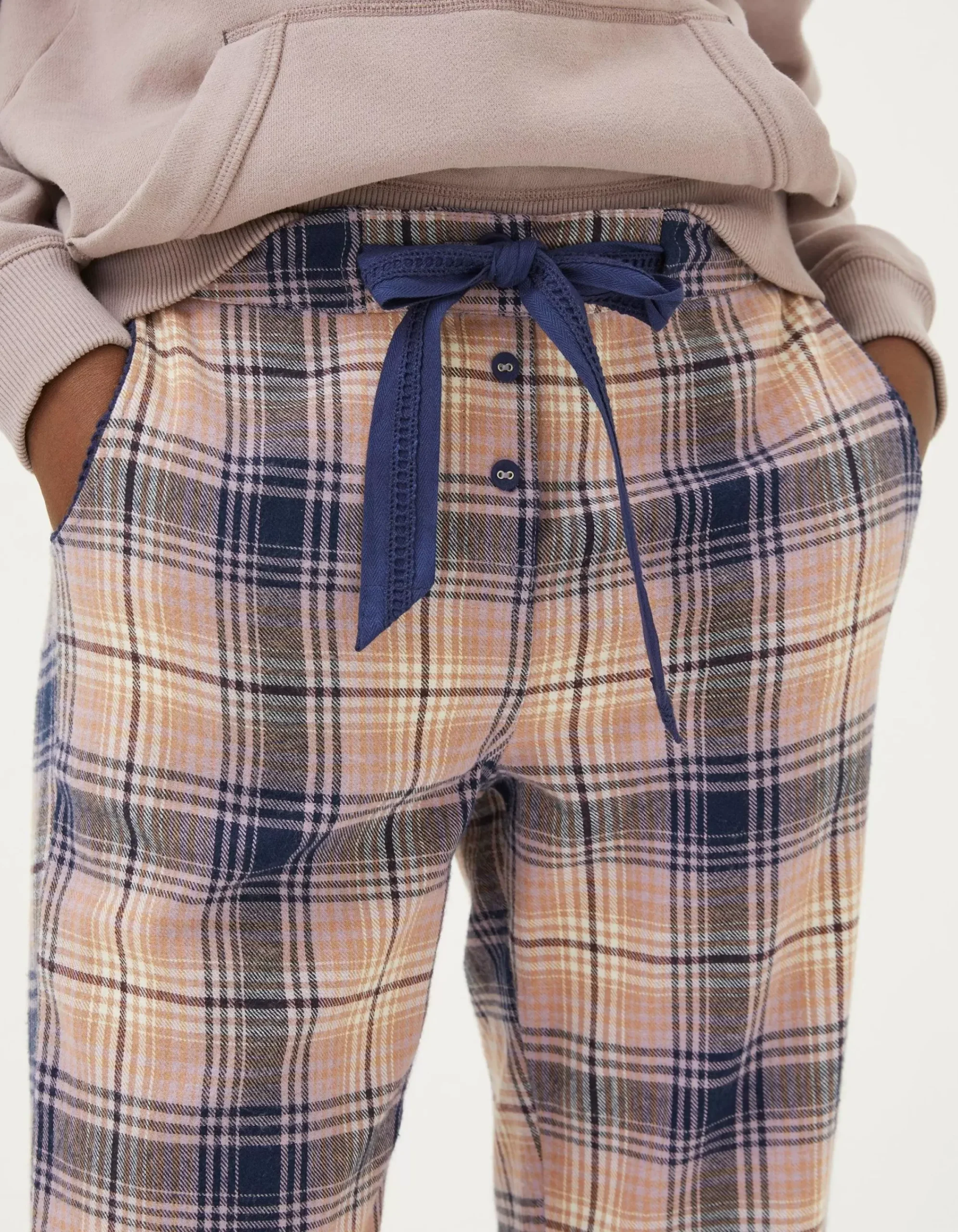 Women FatFace Nightwear & Loungewear|Eva Wildscapes Check Pyjama Bottoms