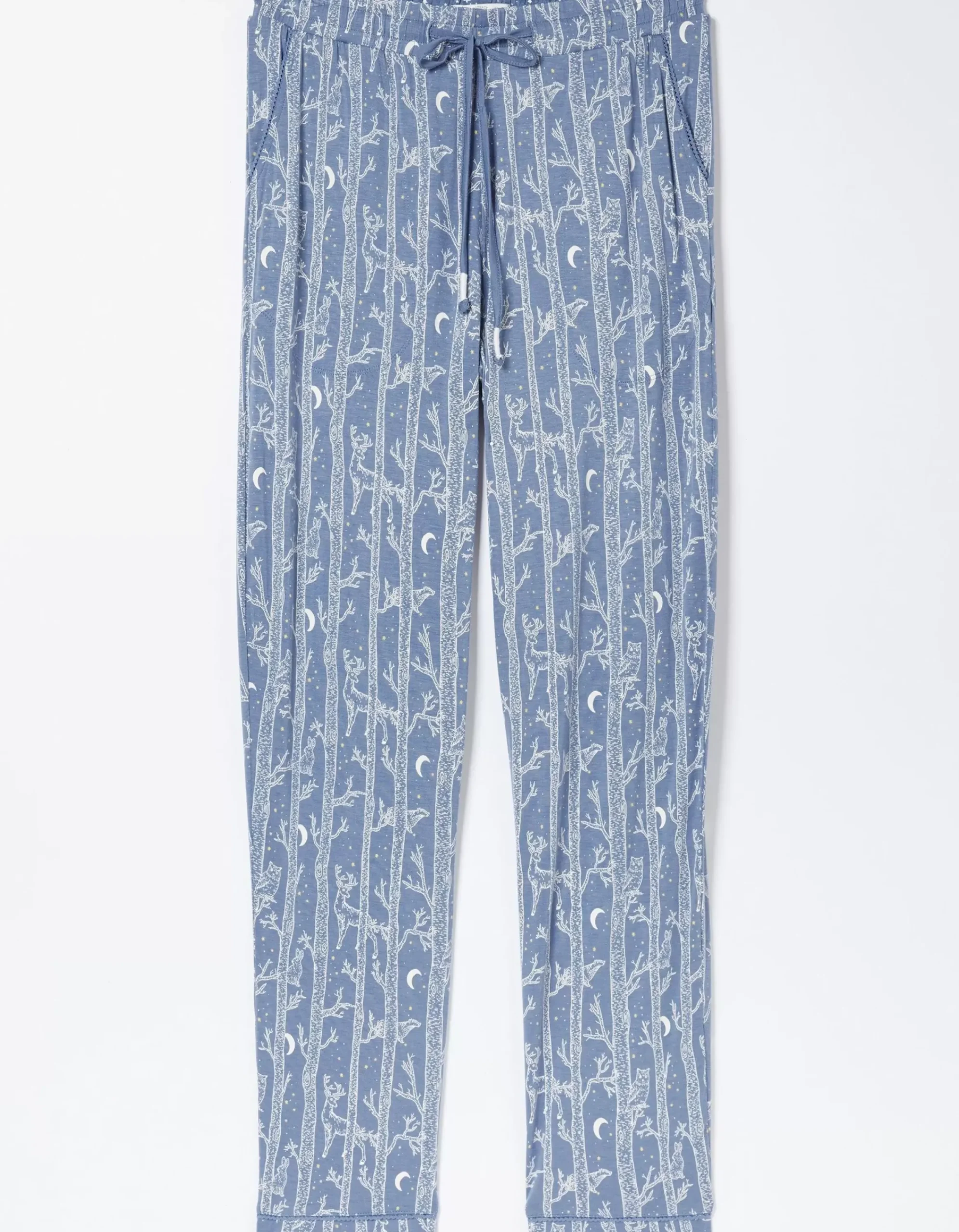 Women FatFace View All|Eva Woodlands Jersey Pyjama Bottoms